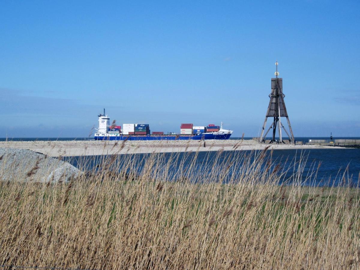 Luettje Huus Frieda Mit Strandkorb Am Strand Von Mai Bis September Daire Cuxhaven Dış mekan fotoğraf